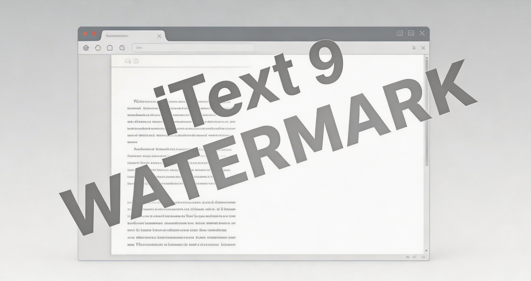 使用 iText 9 为 PDF 添加文字水印的完整实战